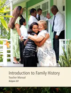 introduction to family history teacher manual book cover image