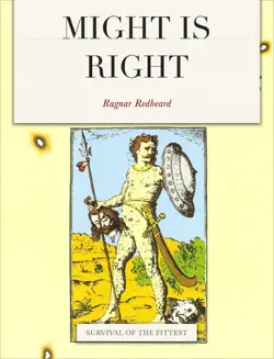 might is right book cover image