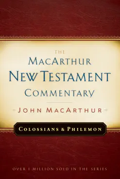 colossians and philemon macarthur new testament commentary book cover image
