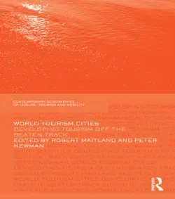 world tourism cities book cover image