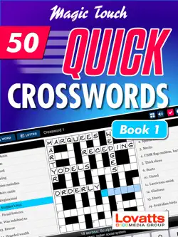 magic touch quick crosswords #1 book cover image