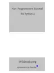 Non-Programmer's Tutorial for Python 3 sinopsis y comentarios