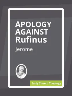 apology against rufinus book cover image