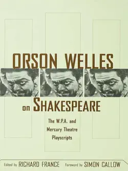 orson welles on shakespeare book cover image
