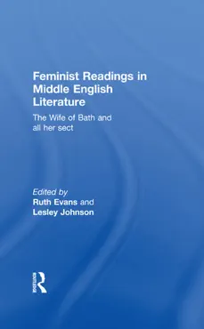 feminist readings in middle english literature book cover image