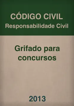 código civil - responsabilidade civil book cover image