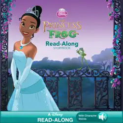 the princess and the frog read-along storybook book cover image