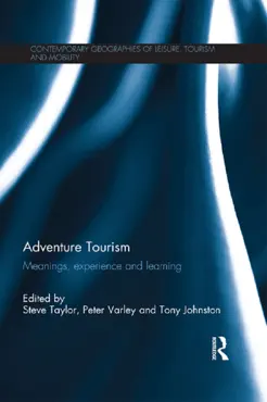 adventure tourism imagen de la portada del libro