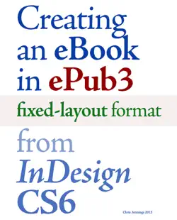 creating an ebook in epub3 fixed-layout format from indesign cs6 book cover image