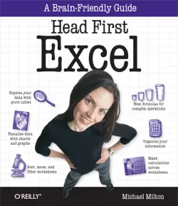 head first excel book cover image