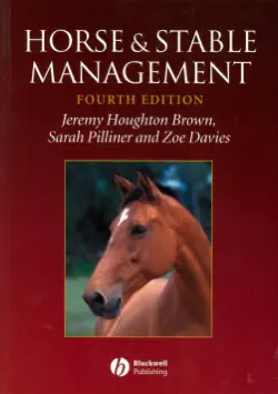 horse and stable management book cover image
