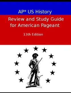 ap* us history review and study guide for american pageant thirteenth book cover image