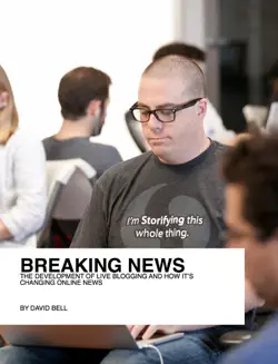 breaking news book cover image