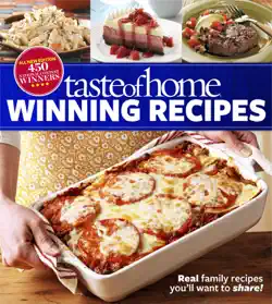 taste of home winning recipes, all-new edition book cover image