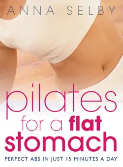 pilates for a flat stomach book cover image