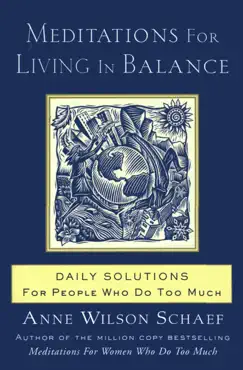 meditations for living in balance book cover image