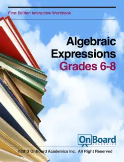 algebraic expressions book cover image