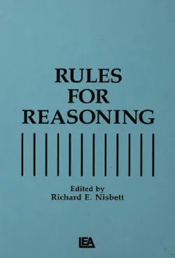 rules for reasoning imagen de la portada del libro