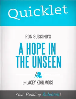quicklet on ron suskind's a hope in the unseen book cover image