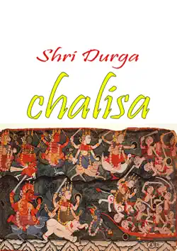 shri durga chalisa book cover image