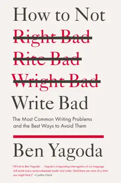 how to not write bad imagen de la portada del libro