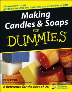 making candles and soaps for dummies book cover image