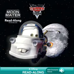 cars toons: moon mater read-along storybook book cover image
