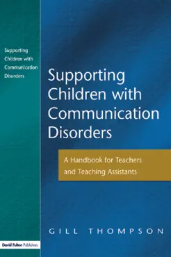 supporting communication disorders book cover image
