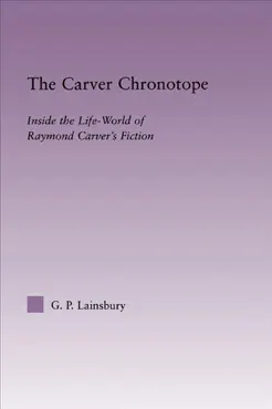 the carver chronotope book cover image