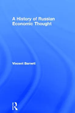 a history of russian economic thought book cover image