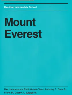 mount everest book cover image