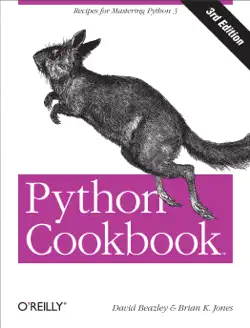 python cookbook book cover image