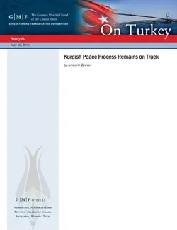 kurdish peace process remains on track book cover image