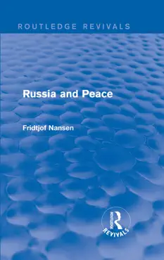 russia and peace imagen de la portada del libro