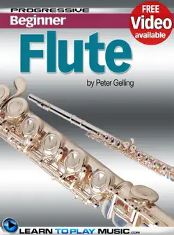 flute lessons for beginners book cover image