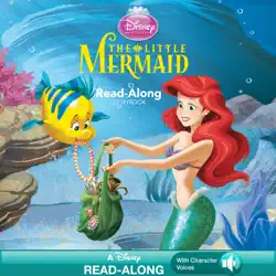 disney princess: the little mermaid read-along storybook book cover image