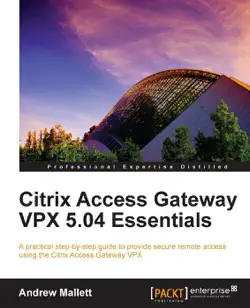 citrix access gateway vpx 5.04 essentials book cover image