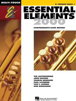 essential elements 2000 - book 1 for bb trumpet (textbook) book cover image