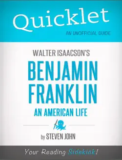 quicklet on walter isaacson's benjamin franklin: an american life imagen de la portada del libro