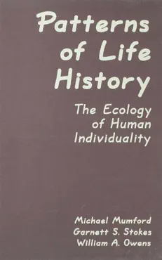 patterns of life history book cover image