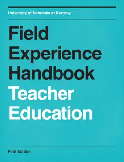 field experience handbook - teacher education book cover image