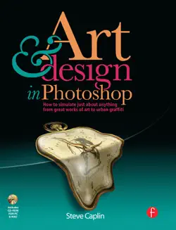 art and design in photoshop book cover image