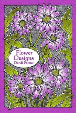 flower designs book cover image