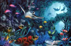 ocean life book cover image