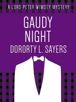 gaudy night book cover image