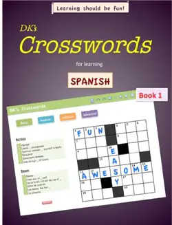 dk’s crosswrds for learning spanish book cover image