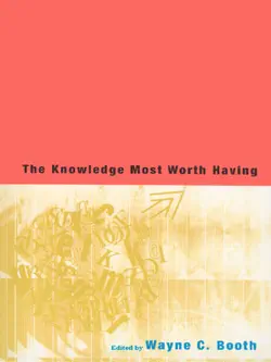 the knowledge most worth having book cover image
