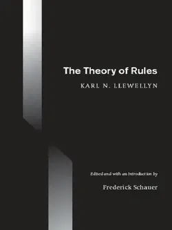 the theory of rules book cover image
