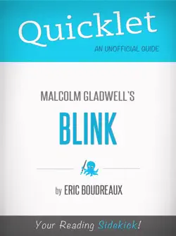 quicklet on blink by malcolm gladwell book cover image