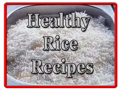 healthy rice recipes for dinner book cover image